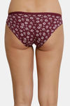 Zivame Anti-Microbial Low Rise Full Coverage Hipster Panty (Pack of 3) - Multicolor — thumbnail 7